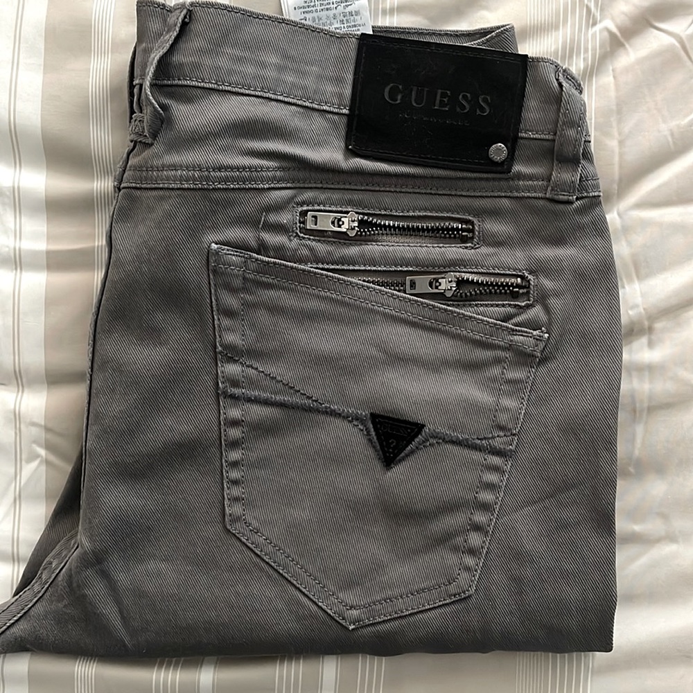 Men Gray Guess Jeans